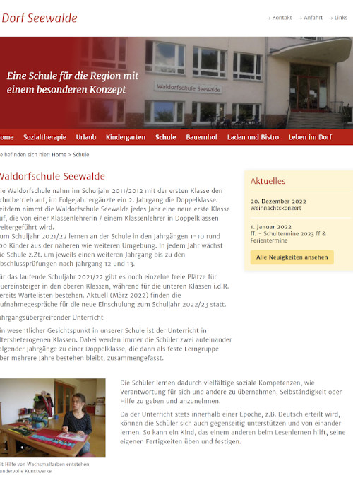 Waldorfschule Seewalde